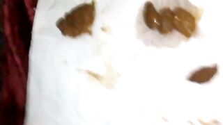 Swallowing turds outside 1