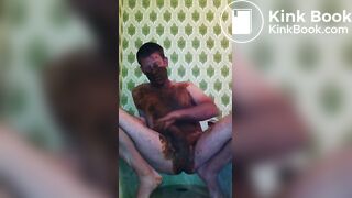 completely covered in filth