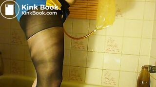 pantyhosepooping