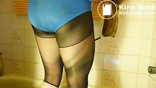 pantyhosepooping
