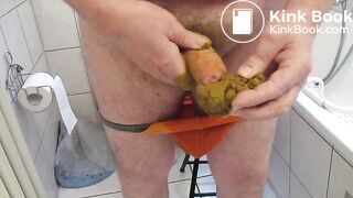 again smear wank cum