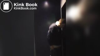 Drunk guy poops on nightclub dance floor