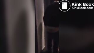 Drunk guy poops on nightclub dance floor
