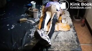 Scat Quicky, solo and fully clothed