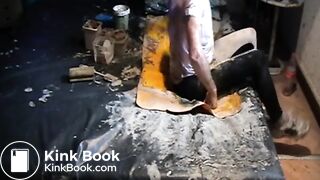 Scat Quicky, solo and fully clothed