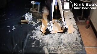 Scat Quicky, solo and fully clothed