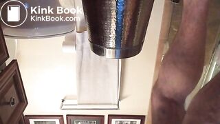 Limey shits on metal basket