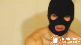 Gay Young Asian Pig throat fuck hard shit and swallow