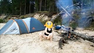 Golden rain 25-pee and dancing in coast