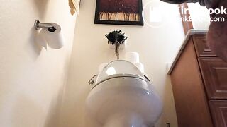 Piss fart Scat as I squat