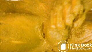 Orgasm in Shit - 10min extreme scat smearing