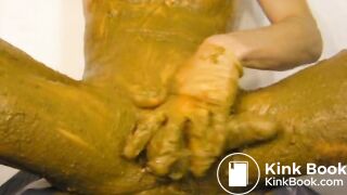 Orgasm in Shit - 10min extreme scat smearing