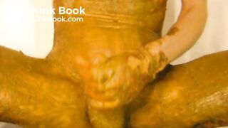 Orgasm in Shit - 10min extreme scat smearing