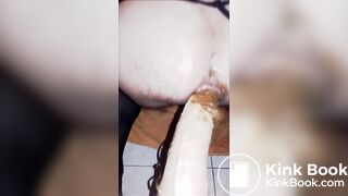 Dildo scat