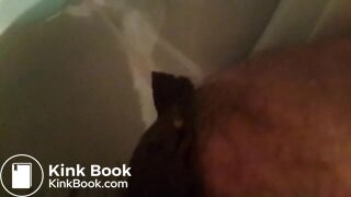 en el baño