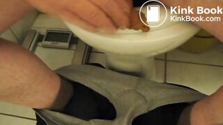 small shit play and cum