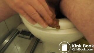 small shit play and cum