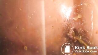 Gay Young Asian Pig Drink Piss Enema Eat Shit and Cum