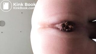 shit on toilet