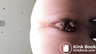 shit on toilet