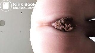 shit on toilet