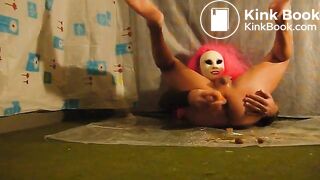 00063 scat,piss and cum by crossdresser