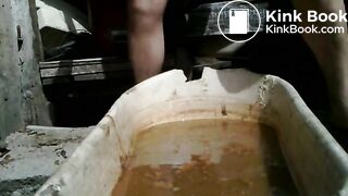 My slurry fecal and worm