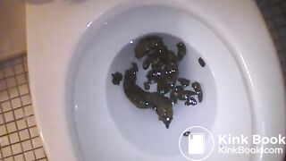 A Nice Shit From A Stool