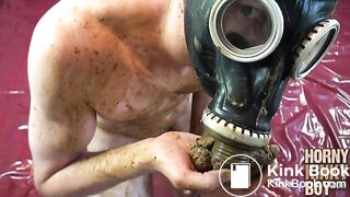 European Shit Pig Makes His Slim Body Brown and Kinky