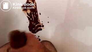 diarrhea with cum