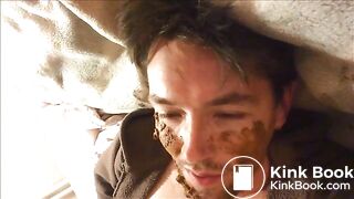 shit smearing over the face (04-01-2017)