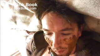 shit smearing over the face (04-01-2017)