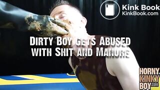 Dirty Boy Gets Fucked with Shit and Manure