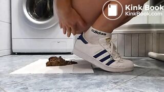 Geiler Schiss mit Adidas Superstar