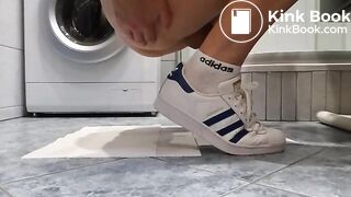 Geiler Schiss mit Adidas Superstar