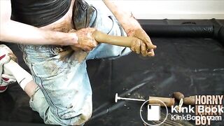 Sweet Rubber Skater Twink in Scat Love