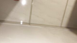 Toilet slut, pissing ass licker, she suck my asshole while she is pissing, dirty girl