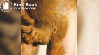 Sexy Smearing Chocolate Shit Dick