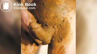 Sexy Smearing Chocolate Shit Dick