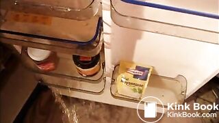 Ich habe in den Kühlschrank gepisst und geschissen