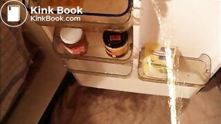 Ich habe in den Kühlschrank gepisst und geschissen