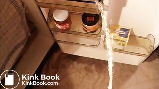 Ich habe in den Kühlschrank gepisst und geschissen