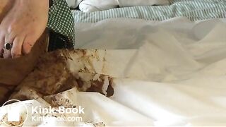 School Dress Panty Poop