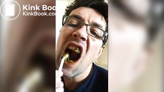 Scat teethbrushing
