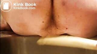 Spargelarschfick im Einlauf