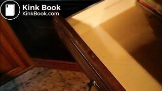 Einbauküche , in die Schublade gekackt