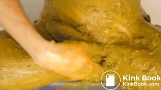 Shit and Sperm - 10 min smearing shit