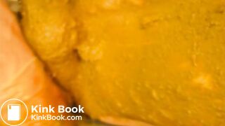 Shit and Sperm - 10 min smearing shit