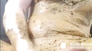 Huge scat Cum
