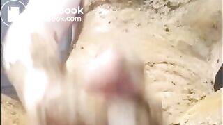 Huge scat Cum